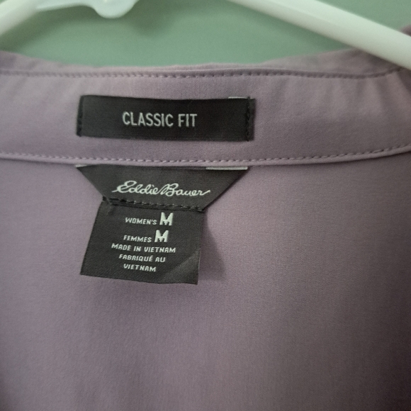 Eddie Bauer mauve shirt NWOT - Picture 2 of 4